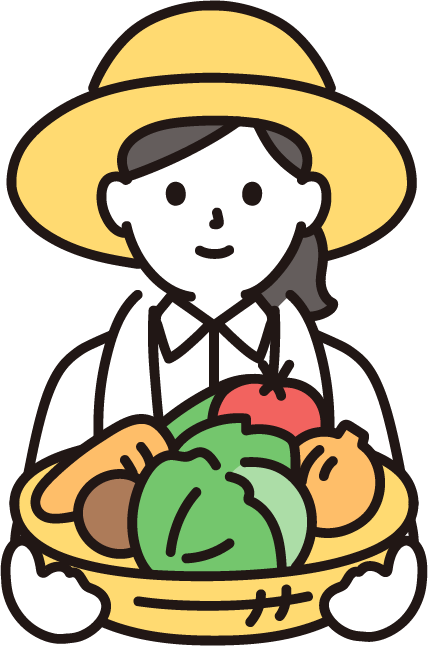 KaKeHaShiのワークショップ、野菜栽培などへの支援